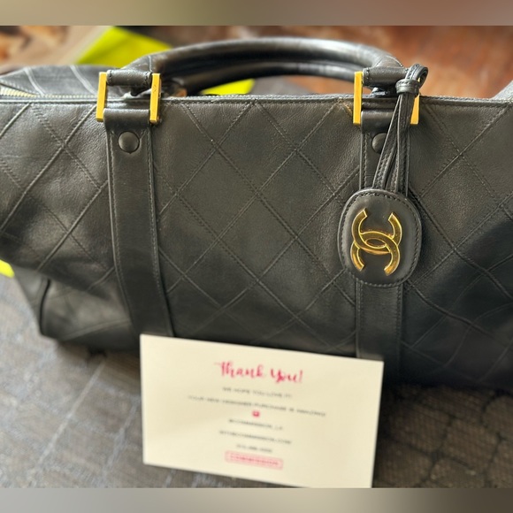 Authentic Chanel Boston Bag - Picture 5 of 9